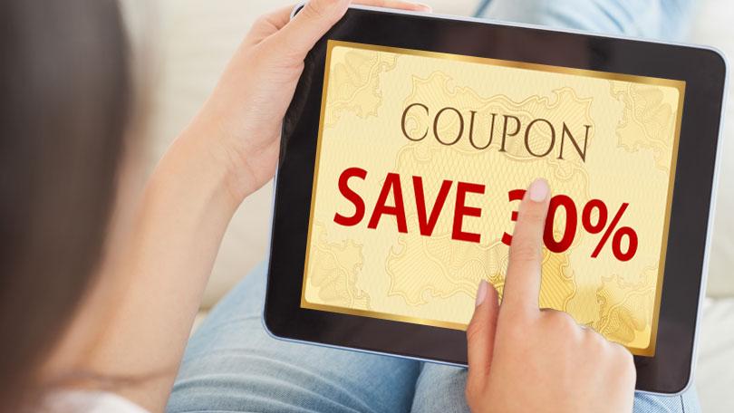 Grocery shopping coupons online!